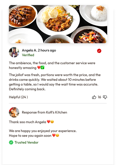Review Card